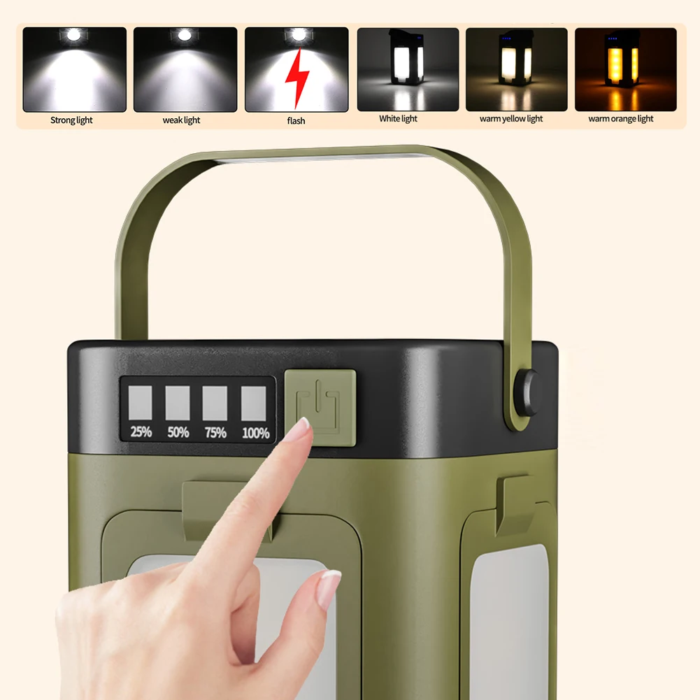 Solar Outdoor Portable Camping - Outdoor Power Bank 评论和价格