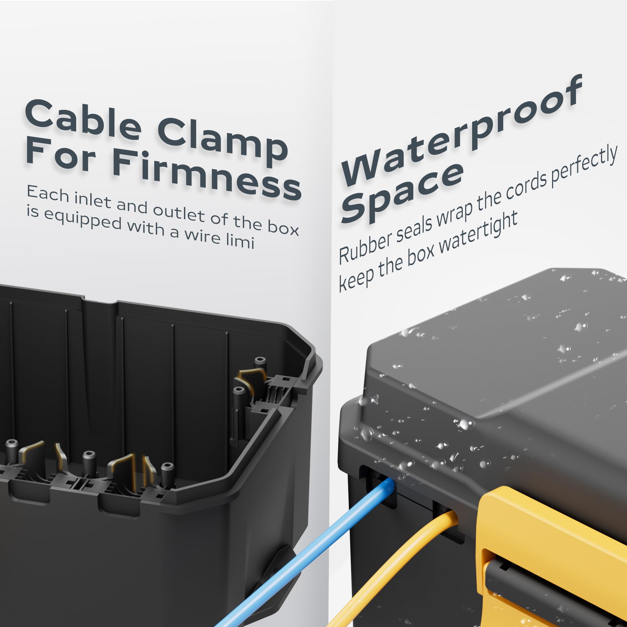 Diivoo Outdoor Waterproof Elec - Outdoor Power Inlet Box 评论和价格