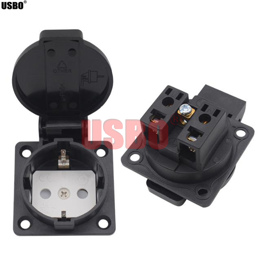 Black Blue Round Cover 50*50mm - Outdoor Power Inlet Box 评论和价格