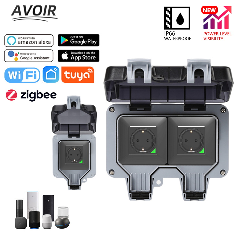 Avoir Tuya Zigbee Electrical O - Outdoor Power Outlet Not Working 评论和价格