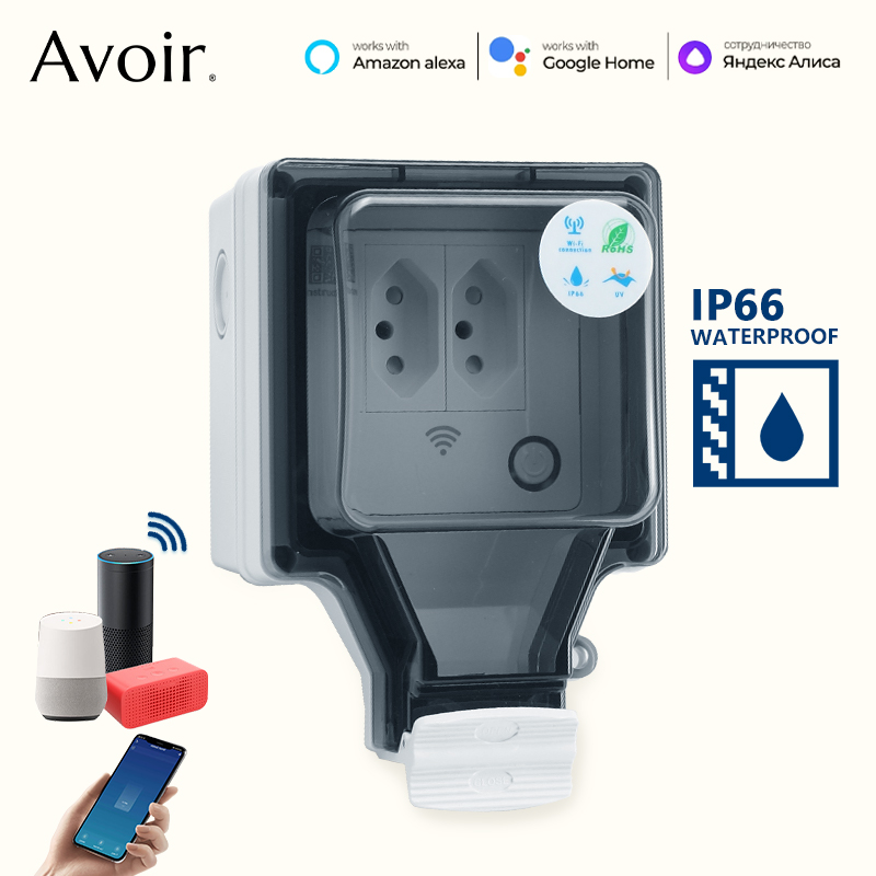 Avoir Tuya Wifi Smart Socket I - Outdoor Power Outlet Not Working 评论和价格