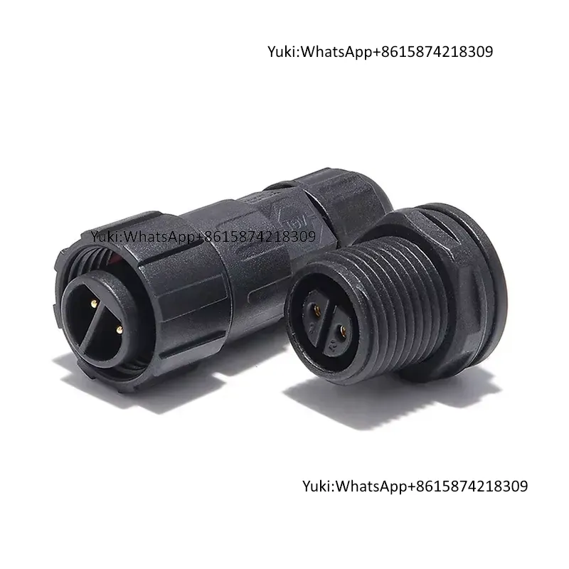 IP68 Waterproof LLT M16 2pin C - Outdoor Power Plug In 评论和价格