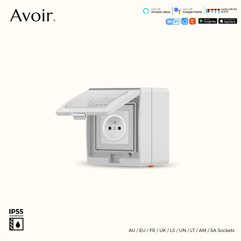 Avoir Tuya Smart Waterproof Wi - Outdoor Power Inlet Box 评论和价格