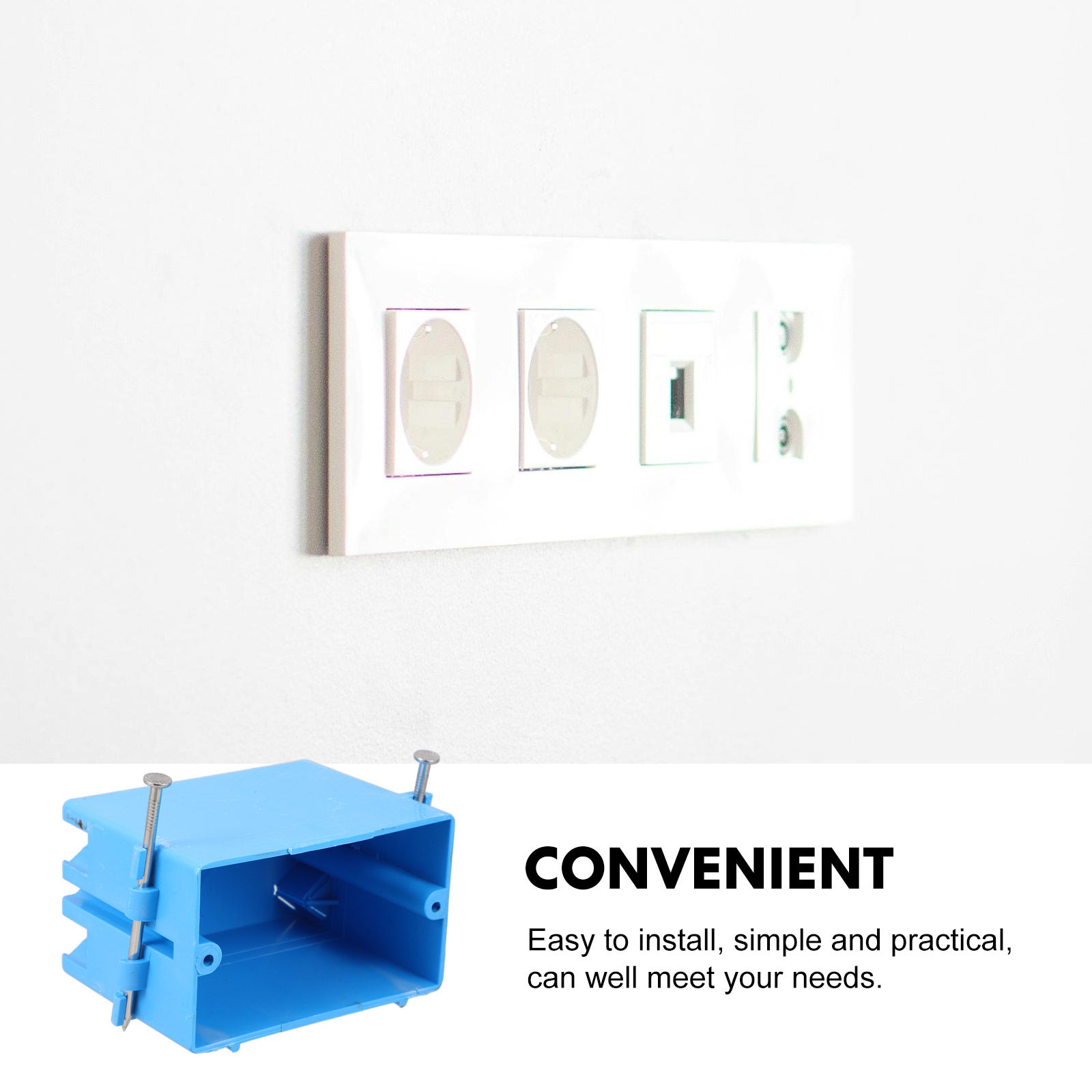 Sturdy ABS Outdoor Power Outle - Outdoor Power Outlet Install 评论和价格