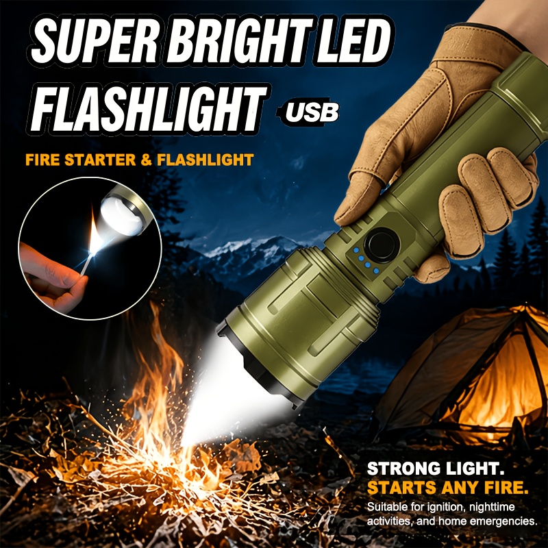Flashlight Lighter & Power Ban - Outdoor Power Bank 评论和价格