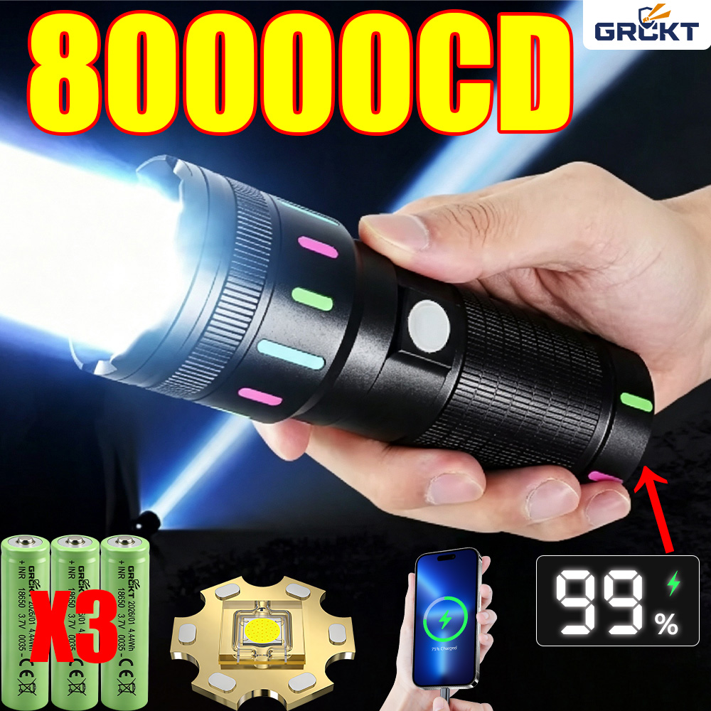 80000CD Most Powerful LED Flas - Outdoor Power Bank 评论和价格