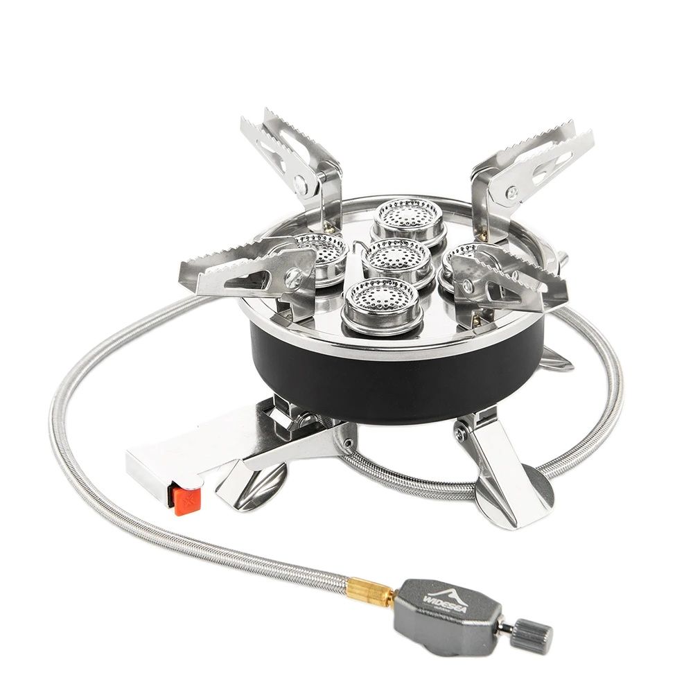 Widesea Camping 5in1 Gas Stove - Outdoor Kitchen Power Burner 评论和价格