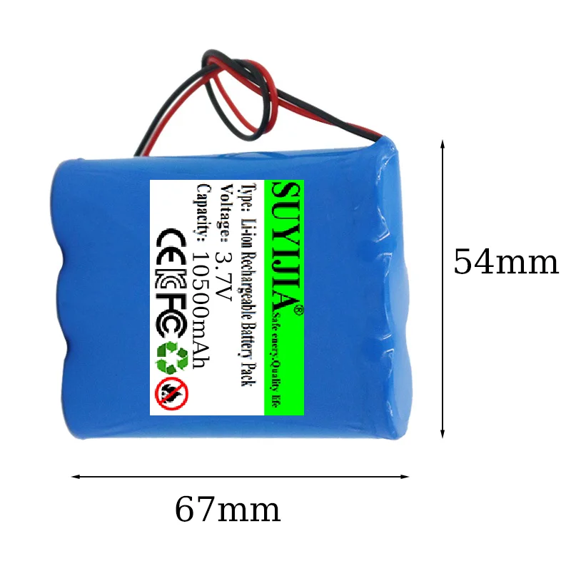 1S3P18650 3.7V 10200mAh Li-ion - Outdoor Power Products 评论和价格