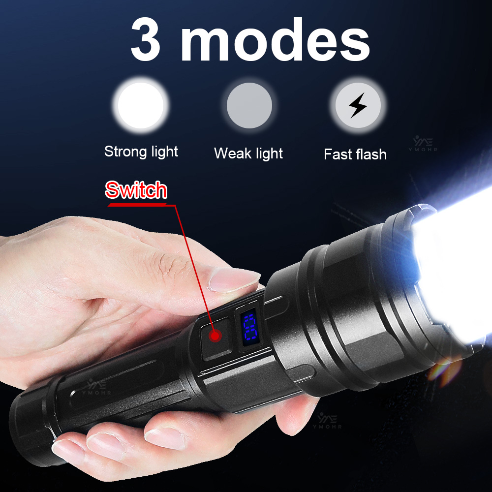 White Laser High Power Flashli - Outdoor Power Bank 评论和价格