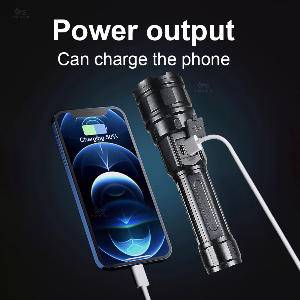 White Laser High Power Flashli - Outdoor Power Bank 评论和价格